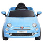 Kinderauto Fiat 500 Elektrisch Blauw