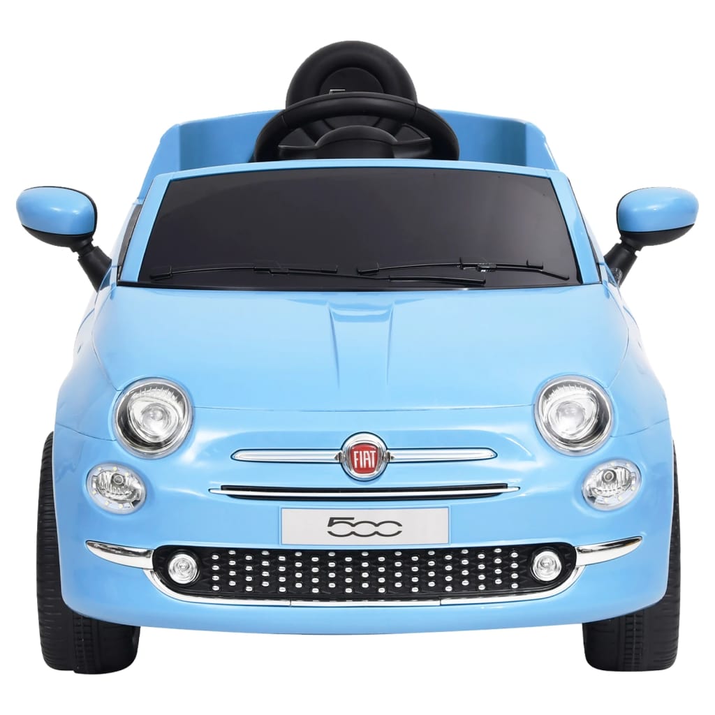 Kinderauto Fiat 500 Elektrisch Blauw