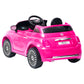 Kinderauto Fiat 500 Elektrisch Roze