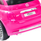 Kinderauto Fiat 500 Elektrisch Roze