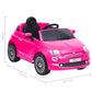 Kinderauto Fiat 500 Elektrisch Roze
