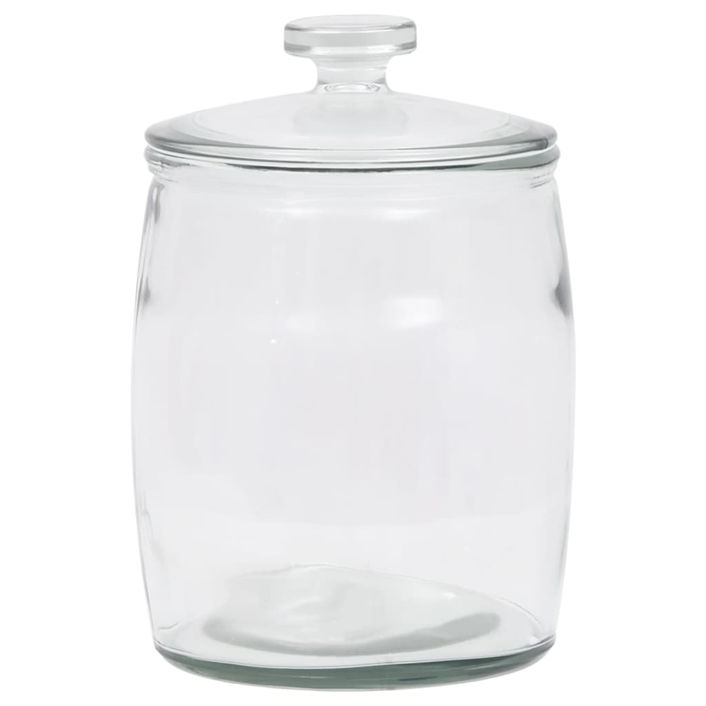 Opbergpotten Met Deksel 2 St 3850 Ml Glas