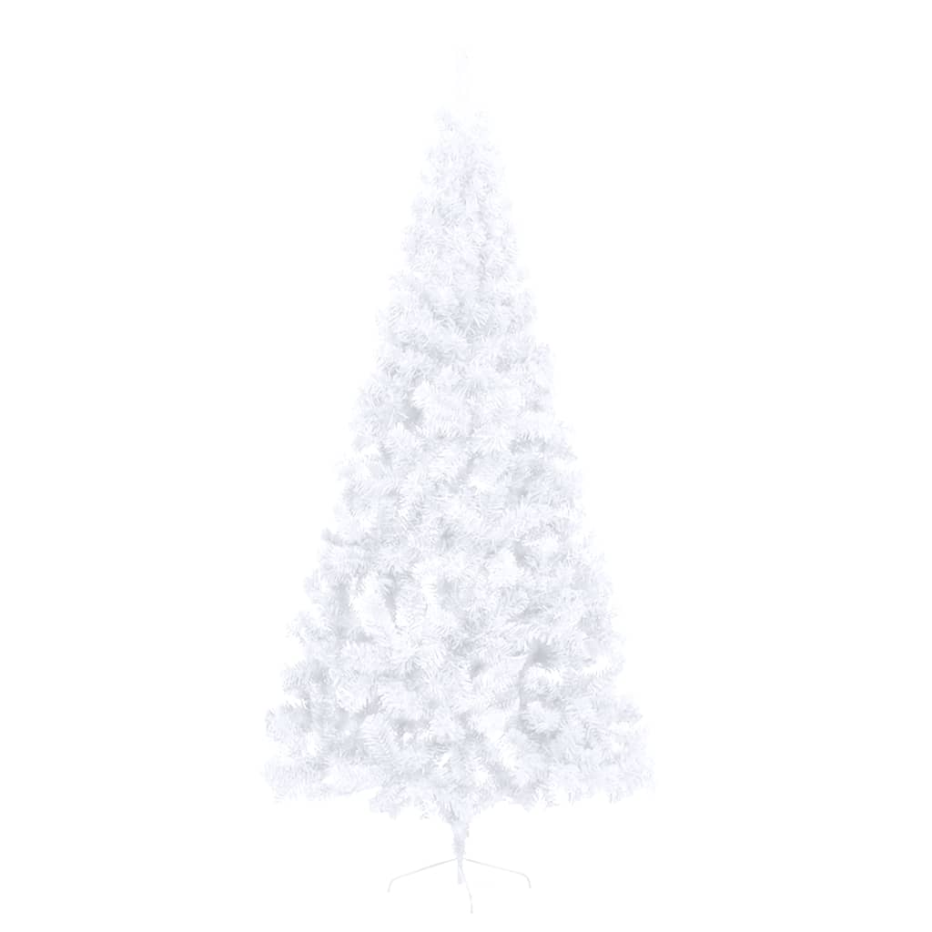 Kunstkerstboom Met Standaard Half 210 Cm Pvc Wit