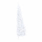 Kunstkerstboom Met Standaard Half 210 Cm Pvc Wit