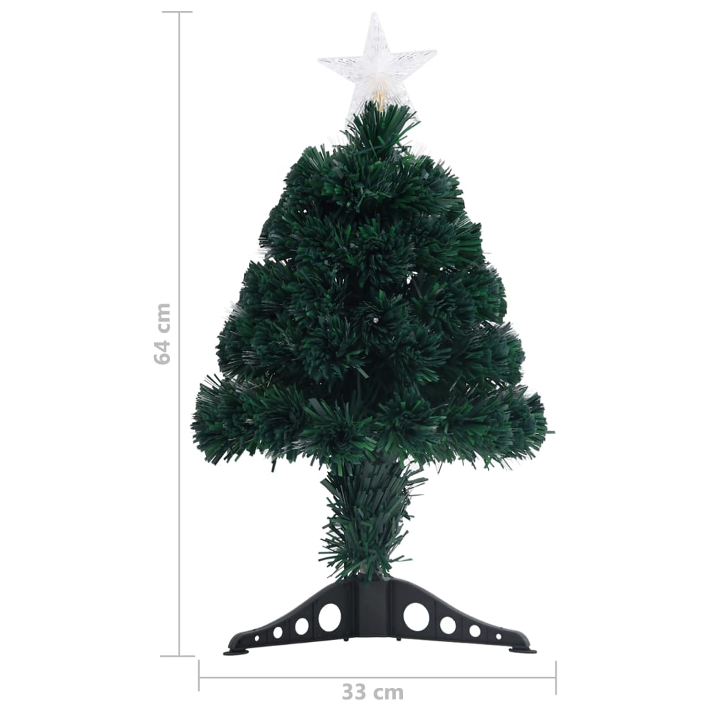 Kunstkerstboom Met Standaard/Led 64 Cm Glasvezel