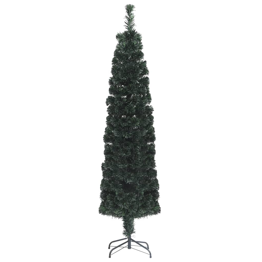 Kunstkerstboom Met Standaard Smal 210 Cm Glasvezel