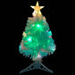 Kunstkerstboom Met Led 64 Cm Glasvezel Wit