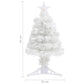 Kunstkerstboom Met Led 64 Cm Glasvezel Wit