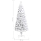 Kunstkerstboom Met Led 210 Cm Glasvezel Wit