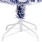 Kunstkerstboom Met Led 150 Cm Glasvezel Wit En Blauw