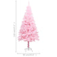 Kunstkerstboom Met Standaard 120 Cm Pvc Roze