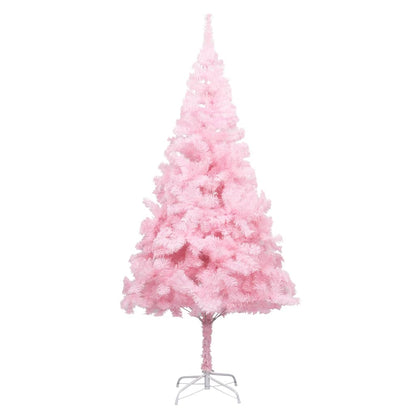 Kunstkerstboom Met Standaard 240 Cm Pvc Roze