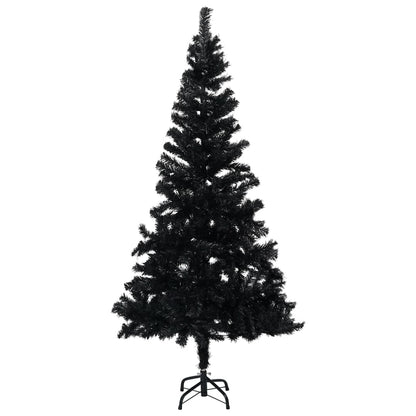Kunstkerstboom Met Standaard 120 Cm Pvc Zwart