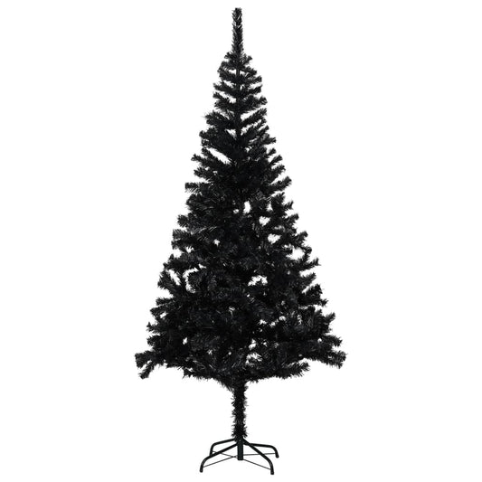 Kunstkerstboom Met Standaard 240 Cm Pvc Zwart