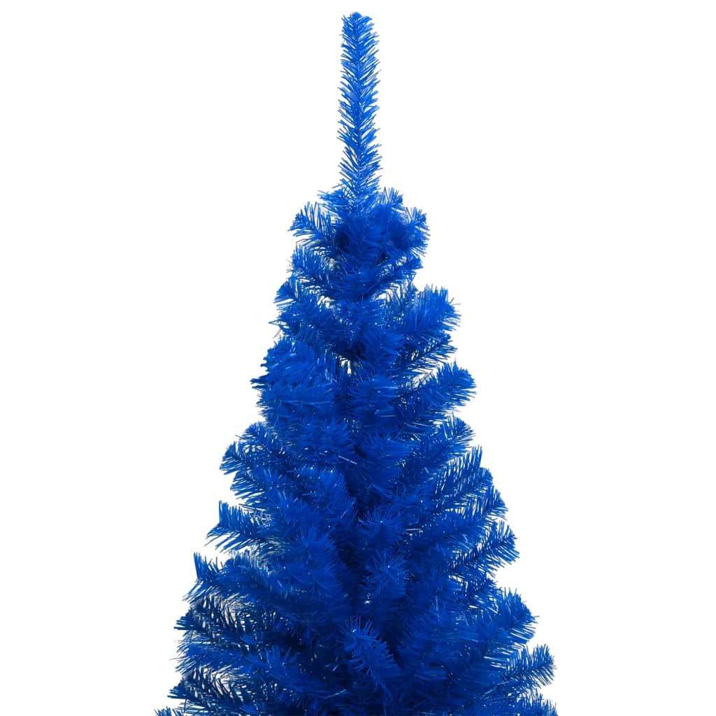 Kunstkerstboom Met Standaard 240 Cm Pvc Blauw