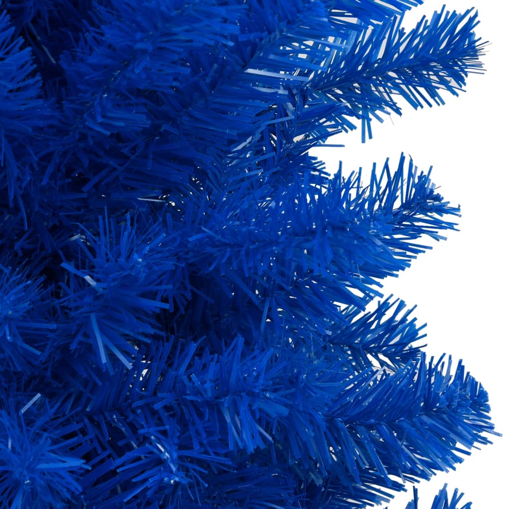 Kunstkerstboom Met Standaard 240 Cm Pvc Blauw