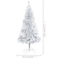 Kunstkerstboom Met Standaard 120 Cm Pet Zilverkleurig