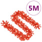 Kerstslinger Met Led-Lampjes 5 M Rood