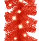 Kerstslinger Met Led-Lampjes 10 M Rood