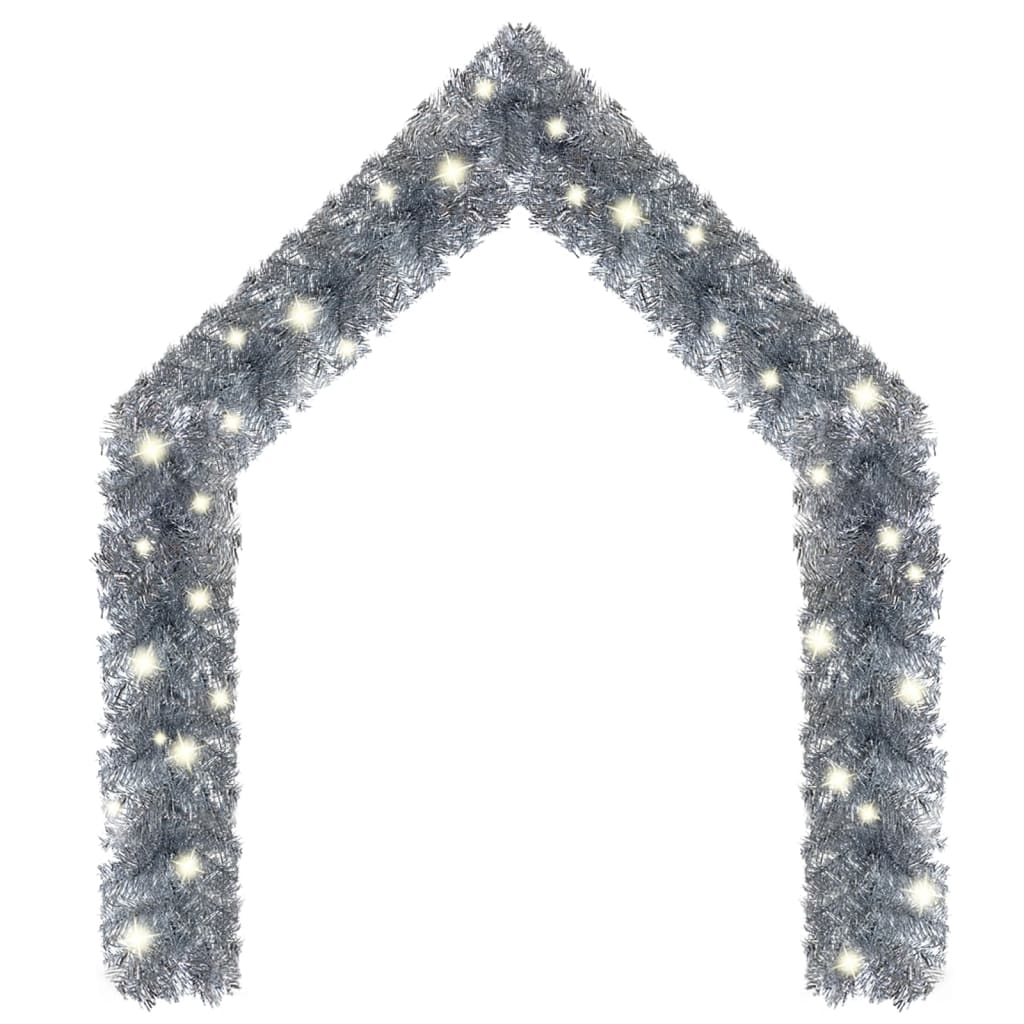 Kerstslinger Met Led-Lampjes 5 M Zilverkleurig