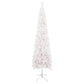 Kerstboom Smal 240 Cm Wit