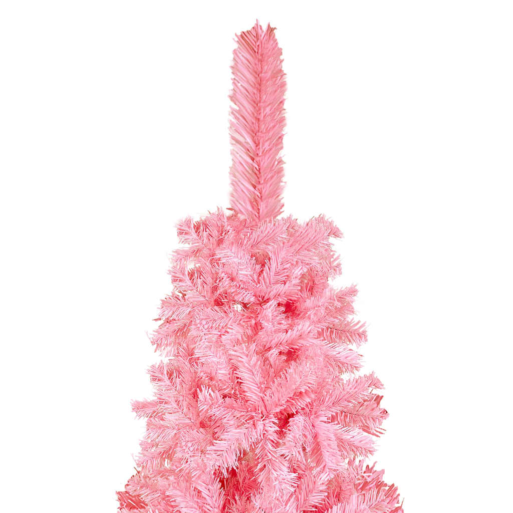 Kerstboom Smal 150 Cm Roze