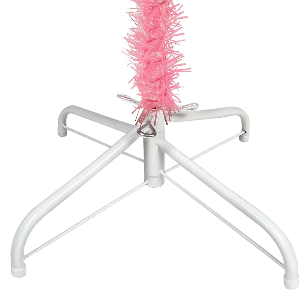 Kerstboom Smal 150 Cm Roze