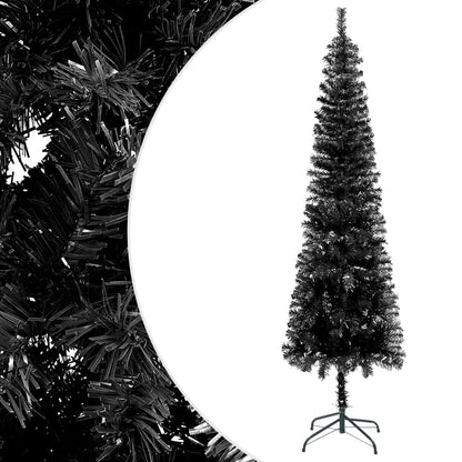 Kerstboom Smal 120 Cm Zwart
