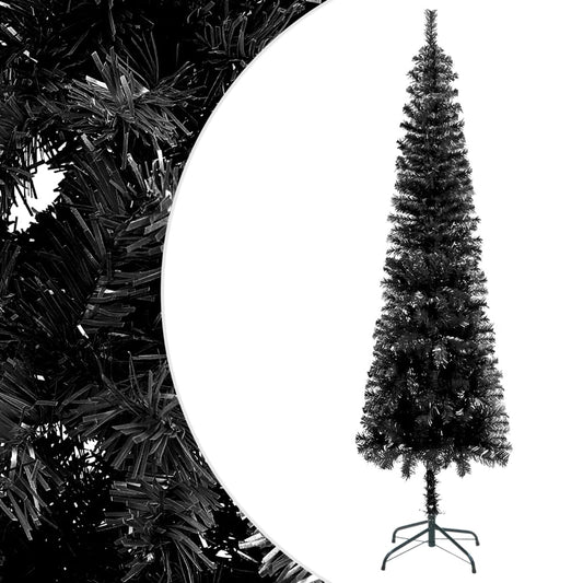 Kerstboom Smal 120 Cm Zwart