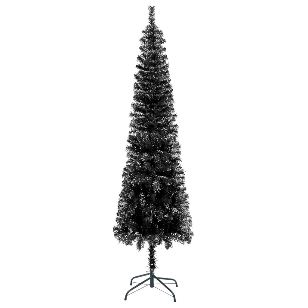 Kerstboom Smal 120 Cm Zwart