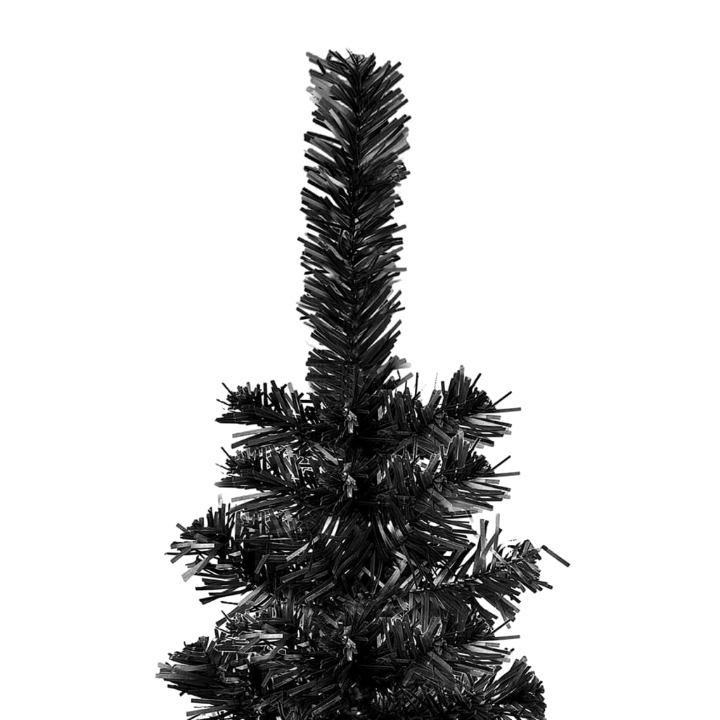 Kerstboom Smal 150 Cm Zwart