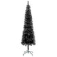 Kerstboom Smal 210 Cm Zwart