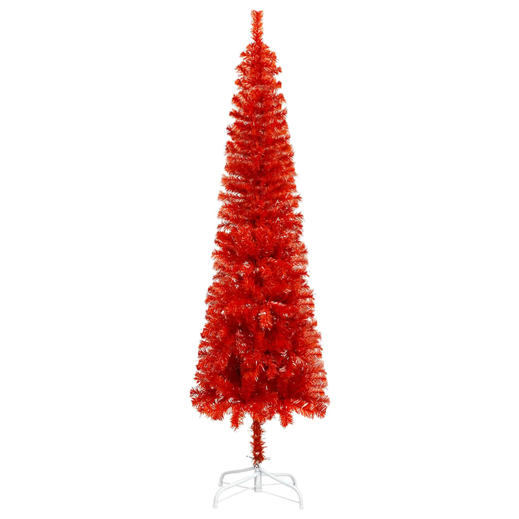 Kerstboom Smal 120 Cm Rood