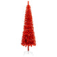 Kerstboom Smal 240 Cm Rood