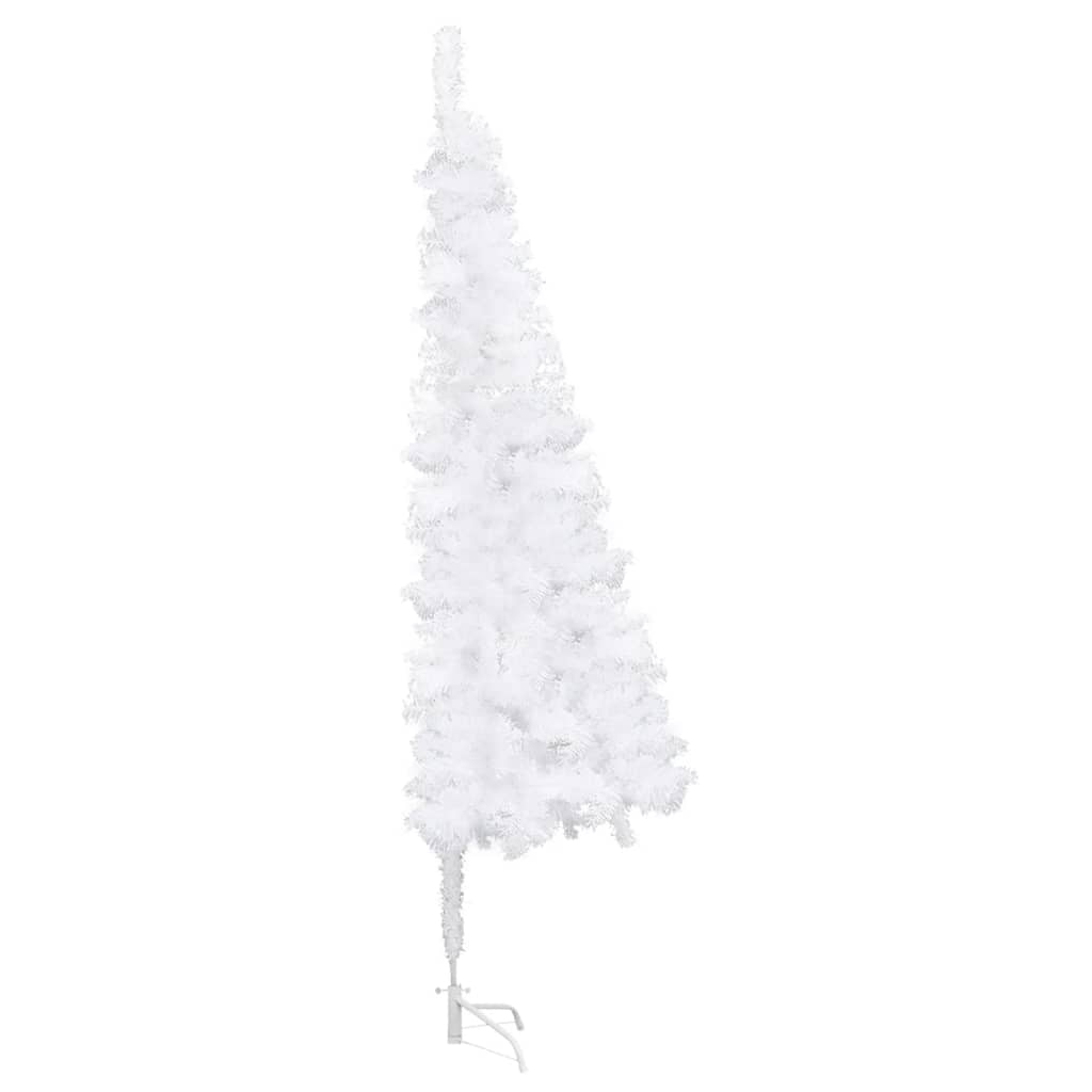 Kunstkerstboom Hoek 120 Cm Pvc Wit