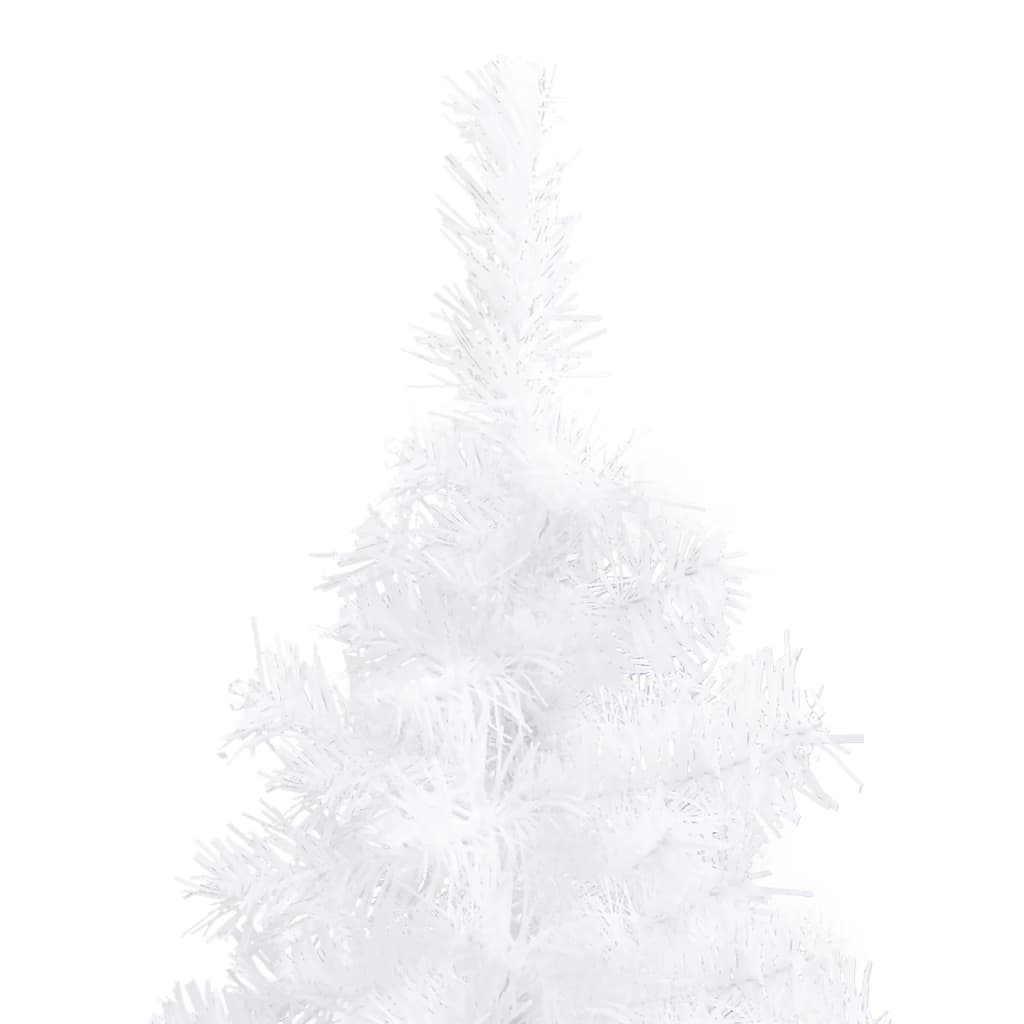Kunstkerstboom Hoek 120 Cm Pvc Wit