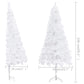 Kunstkerstboom Hoek 150 Cm Pvc Wit