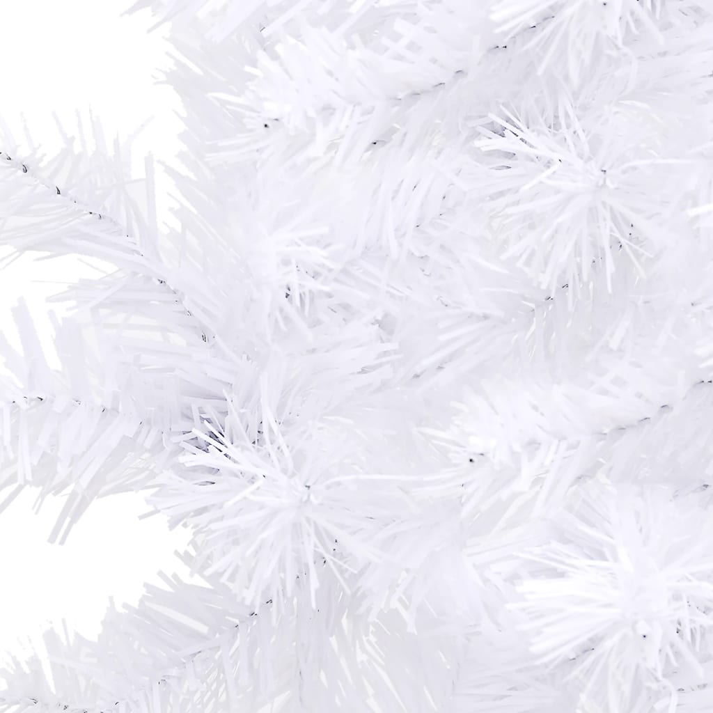Kunstkerstboom Hoek 210 Cm Pvc Wit