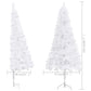 Kunstkerstboom Hoek 210 Cm Pvc Wit