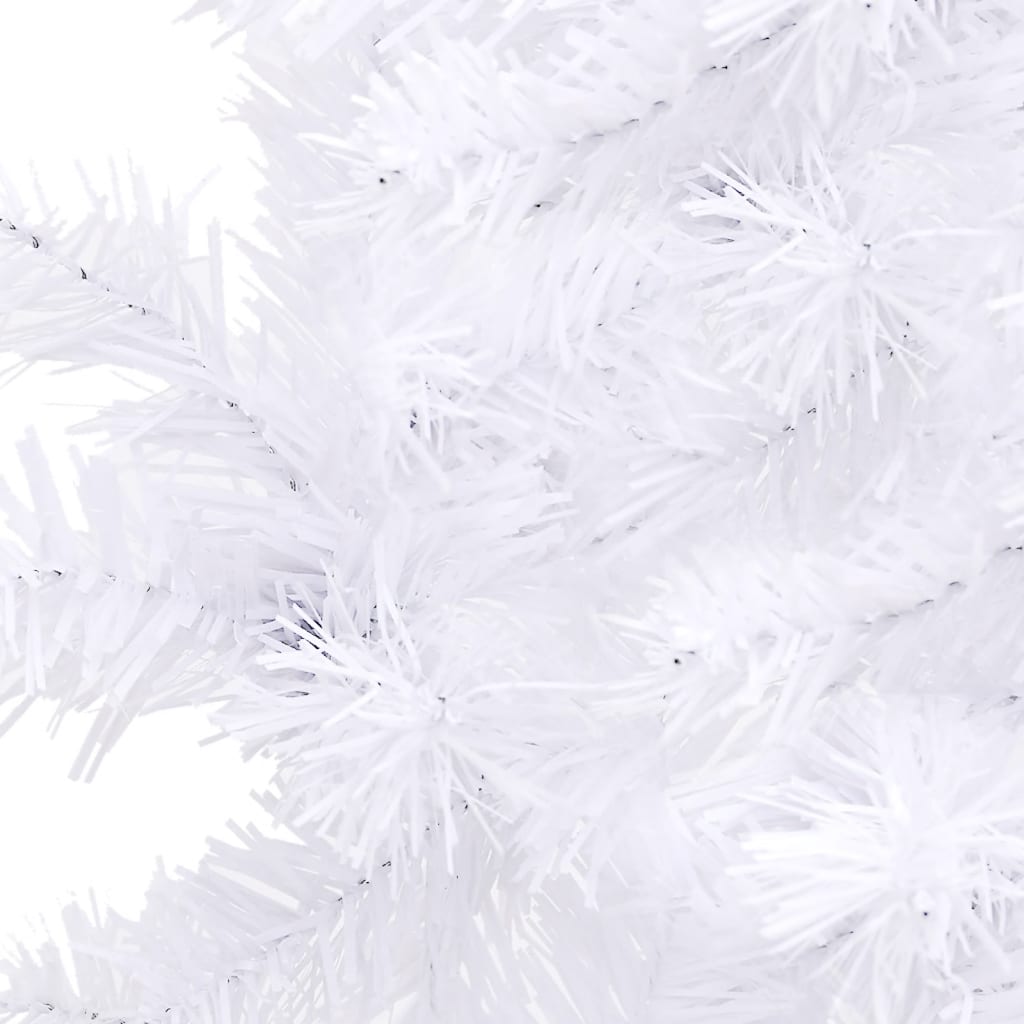 Kunstkerstboom Hoek 240 Cm Pvc Wit