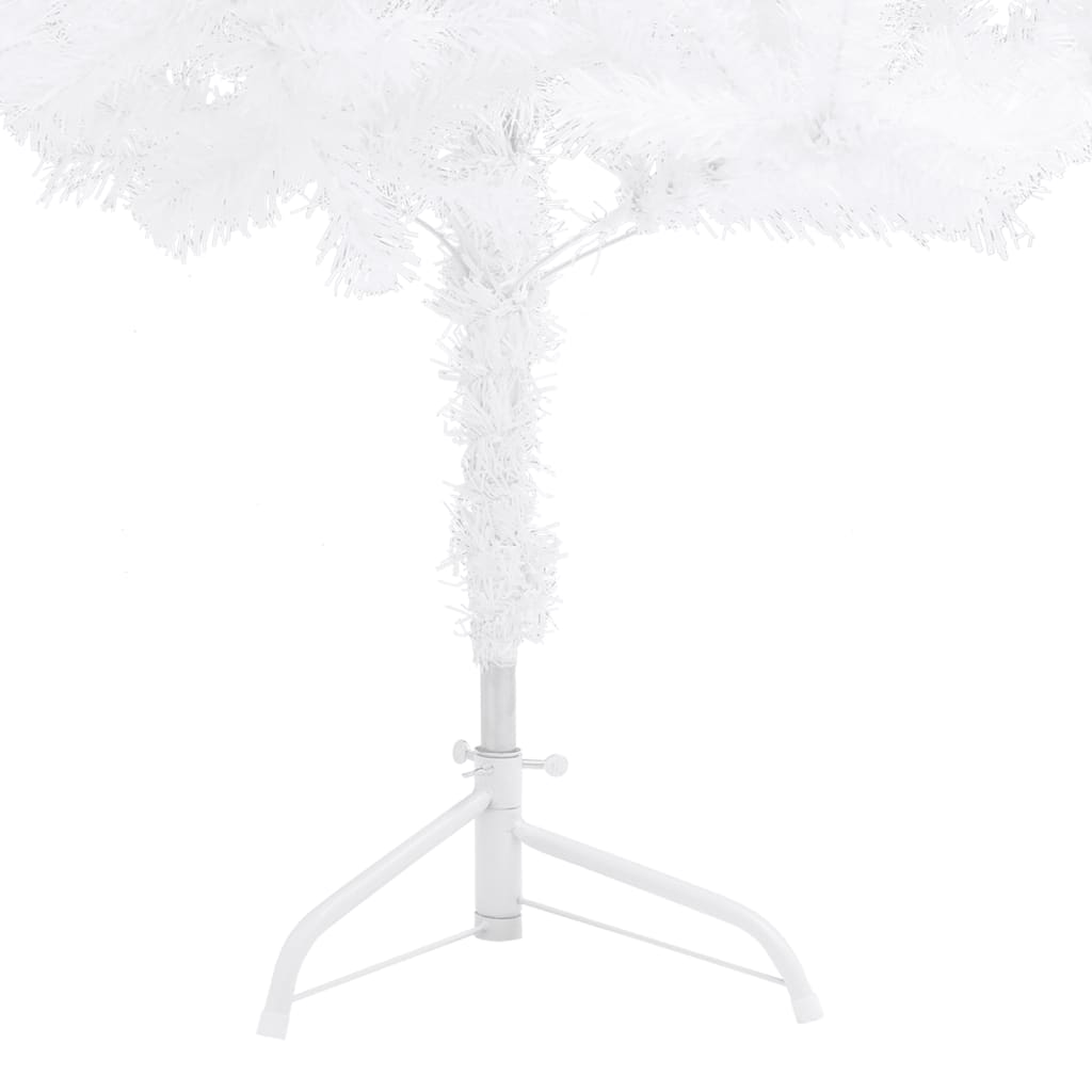 Kunstkerstboom Hoek 240 Cm Pvc Wit