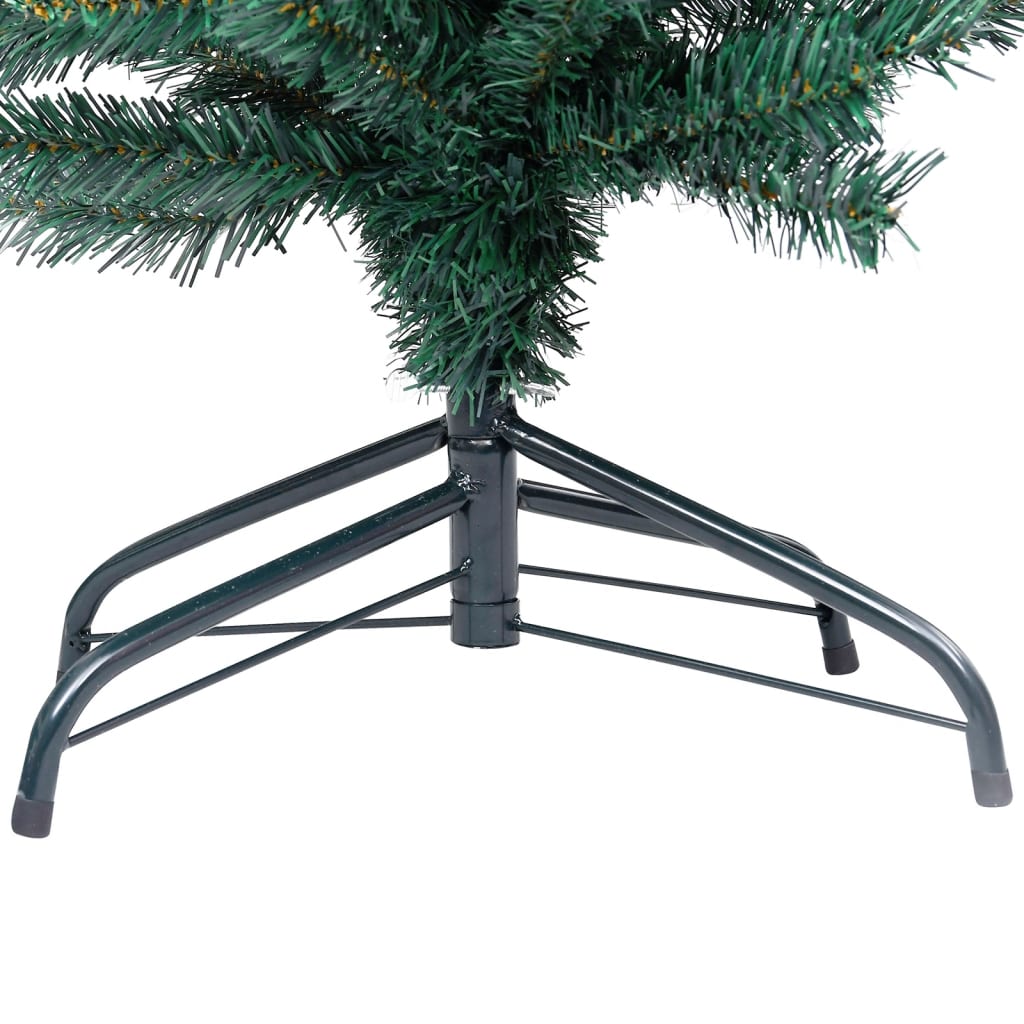 Kunstkerstboom Met Standaard Smal 120 Cm Pvc Groen