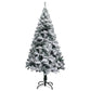 Kunstkerstboom Met Sneeuw 120 Cm Pvc Groen