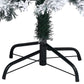 Kunstkerstboom Met Sneeuw 120 Cm Pvc Groen