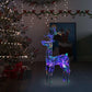 Kerstversiering Rendier 90 Led's 60X16X100 Cm Acryl