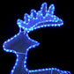 Kerstversiering Rendier Met Mesh 306 Led's 60X24X89 Cm
