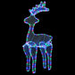 Kerstversiering Rendier Met Mesh 306 Led's 60X24X89 Cm