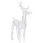Kerstdecoratie Rendieren En Slee 280X28X55 Cm Acryl