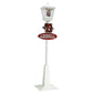 Straatlantaarn Met Kerstman Led 180 Cm