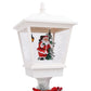 Straatlantaarn Met Kerstman Led 180 Cm